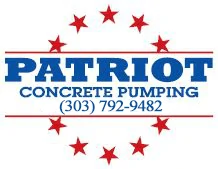Patriot Concrete Pumping, Logo Patriot Concrete Pumping, Logo